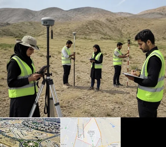 آموزش جامع نقشه برداری زمینی GPS در اندیشه