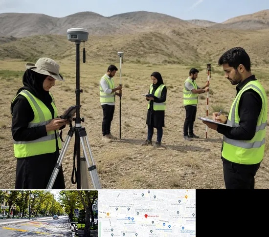 آموزش جامع نقشه برداری زمینی GPS در میرداماد