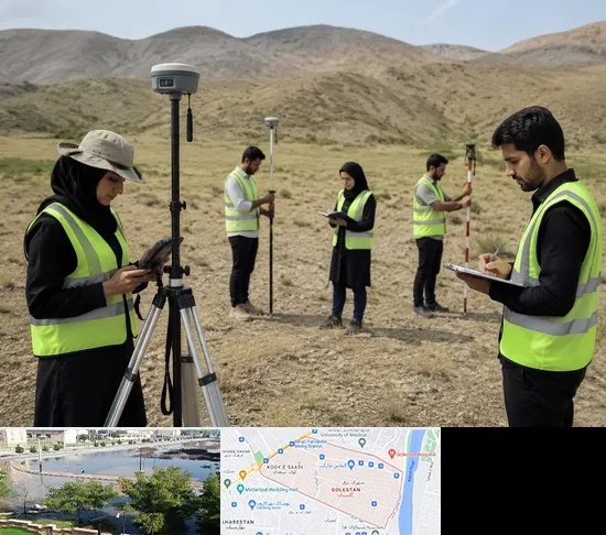 آموزش جامع نقشه برداری زمینی GPS در گلستان اهواز