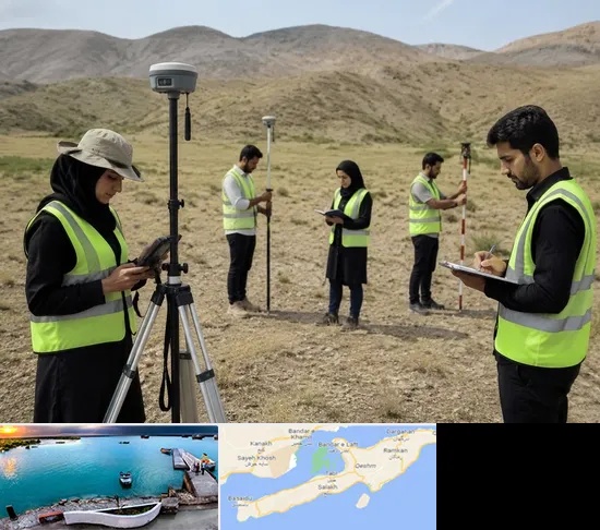 آموزش جامع نقشه برداری زمینی GPS در قشم
