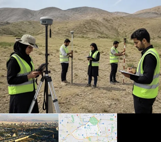 آموزش جامع نقشه برداری زمینی GPS در منطقه 19 تهران