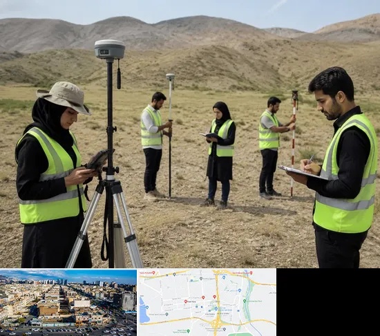 آموزش جامع نقشه برداری زمینی GPS در شهرک راه آهن