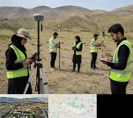 آموزش جامع نقشه برداری زمینی GPS در منطقه 21 تهران