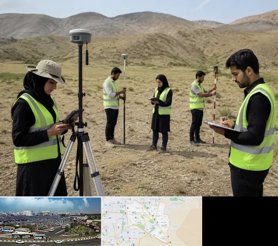 آموزش جامع نقشه برداری زمینی GPS در منطقه 15 تهران