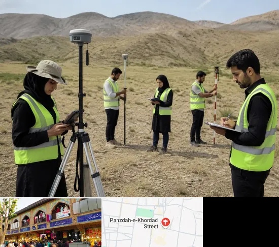 آموزش جامع نقشه برداری زمینی GPS در 15 خرداد