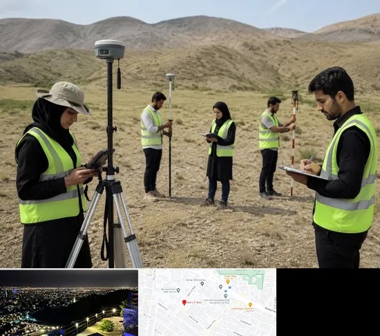 آموزش جامع نقشه برداری زمینی GPS در هفت تیر مشهد
