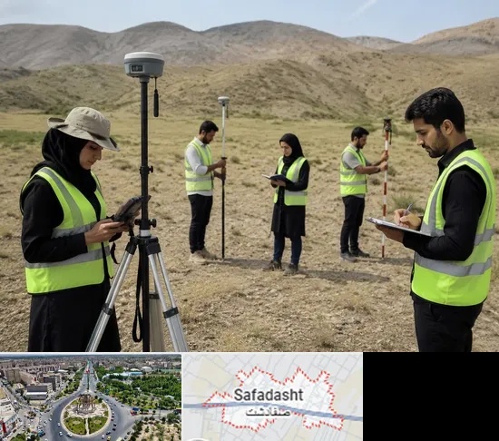 آموزش جامع نقشه برداری زمینی GPS در صفادشت