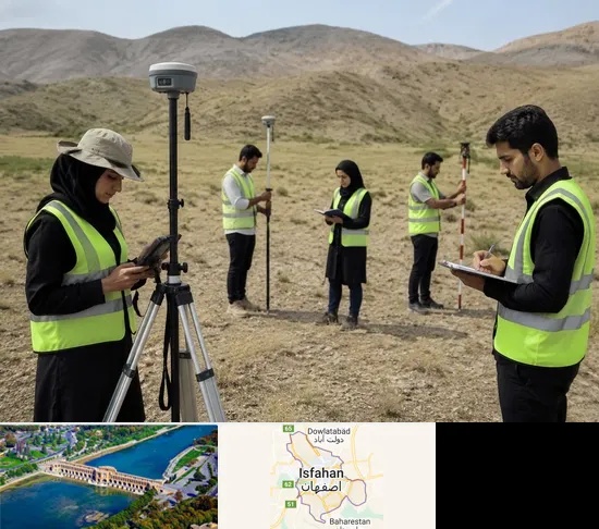 آموزش جامع نقشه برداری زمینی GPS در اصفهان