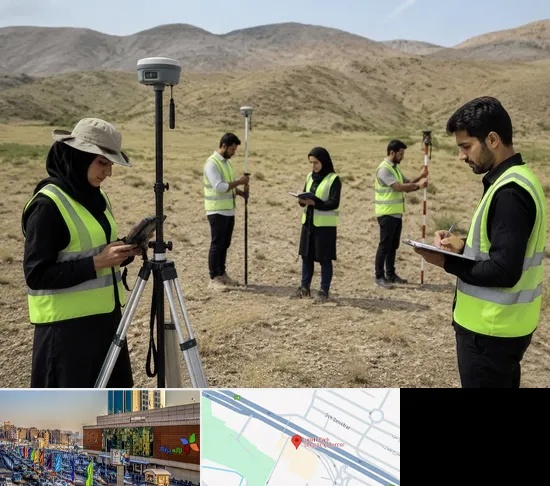 آموزش جامع نقشه برداری زمینی GPS در لاله پارک تبریز