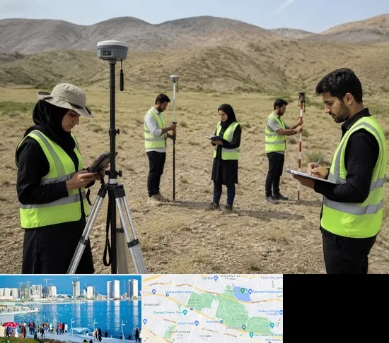 آموزش جامع نقشه برداری زمینی GPS در چیتگر