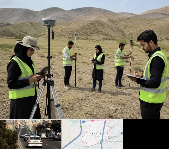 آموزش جامع نقشه برداری زمینی GPS در خطیب تبریز