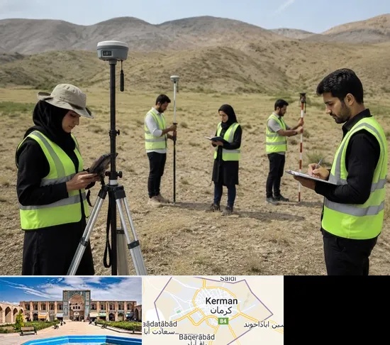 آموزش جامع نقشه برداری زمینی GPS در کرمان