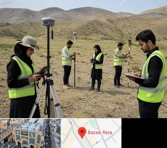 آموزش جامع نقشه برداری زمینی GPS در بازار رضا مشهد
