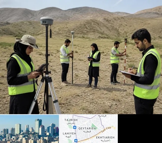 آموزش جامع نقشه برداری زمینی GPS در قیطریه