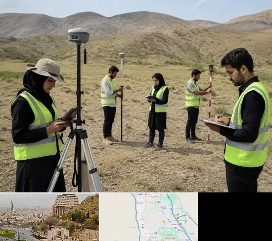 آموزش جامع نقشه برداری زمینی GPS در فرهنگ شهر شیراز
