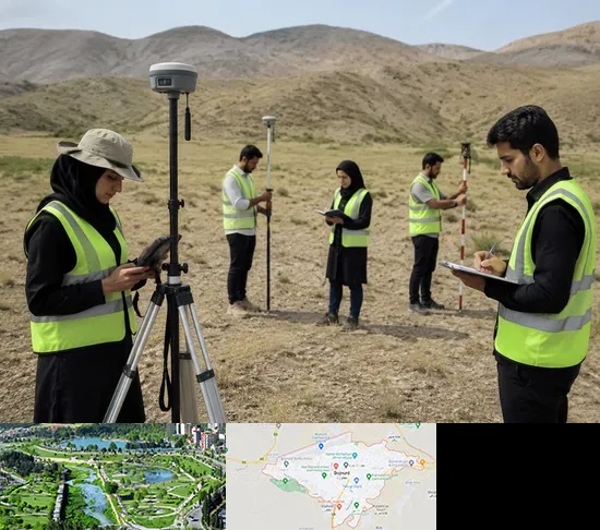 آموزش جامع نقشه برداری زمینی GPS در بجنورد