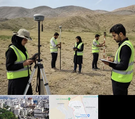 آموزش جامع نقشه برداری زمینی GPS در ولنجک