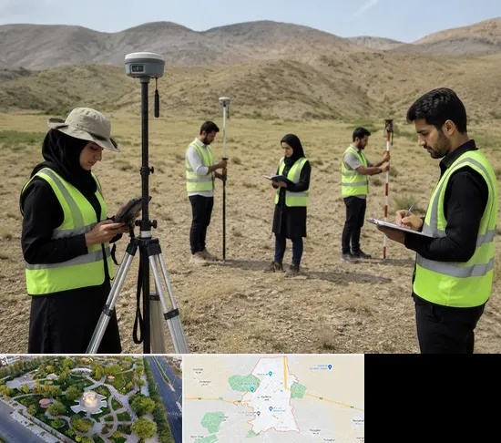 آموزش جامع نقشه برداری زمینی GPS در کاشمر