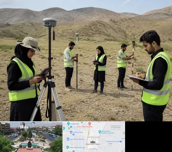 آموزش جامع نقشه برداری زمینی GPS در بهارستان