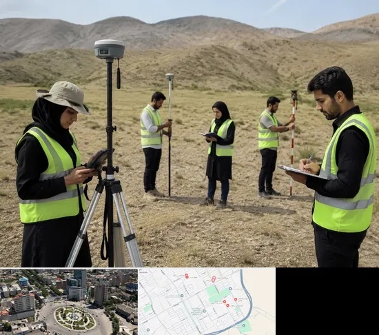 آموزش جامع نقشه برداری زمینی GPS در زرافشان اسلامشهر