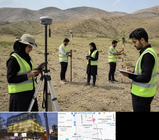 آموزش جامع نقشه برداری زمینی GPS در جمهوری