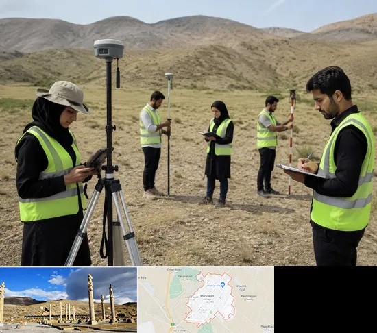 آموزش جامع نقشه برداری زمینی GPS در مرودشت