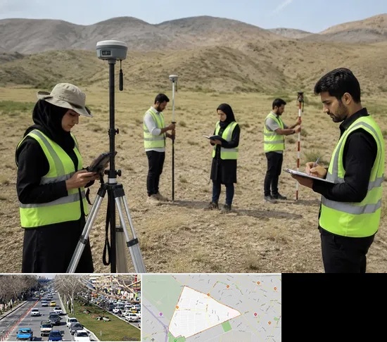 آموزش جامع نقشه برداری زمینی GPS در احمدآباد مشهد