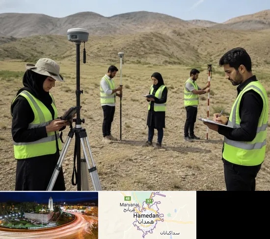 آموزش جامع نقشه برداری زمینی GPS در همدان