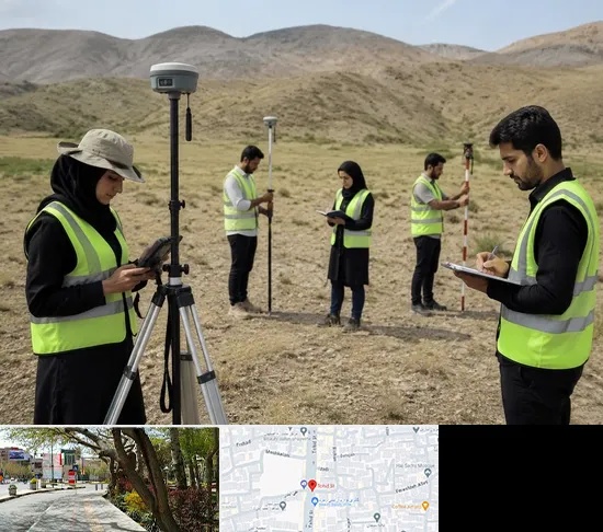 آموزش جامع نقشه برداری زمینی GPS در خیابان توحید اصفهان