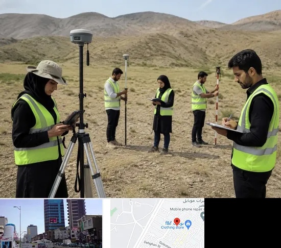 آموزش جامع نقشه برداری زمینی GPS در چهارراه طالقانی کرج