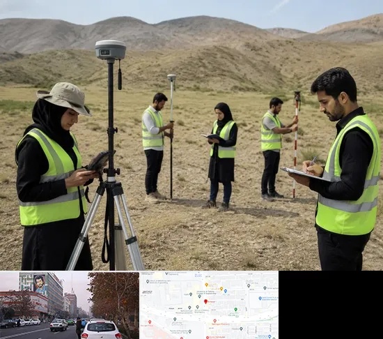آموزش جامع نقشه برداری زمینی GPS در کارگر شمالی