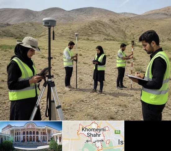 آموزش جامع نقشه برداری زمینی GPS در خمینی شهر