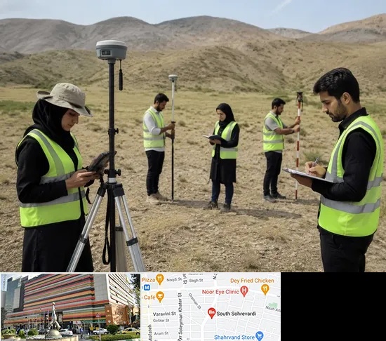 آموزش جامع نقشه برداری زمینی GPS در سهروردی