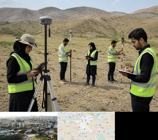 آموزش جامع نقشه برداری زمینی GPS در منطقه 20 تهران