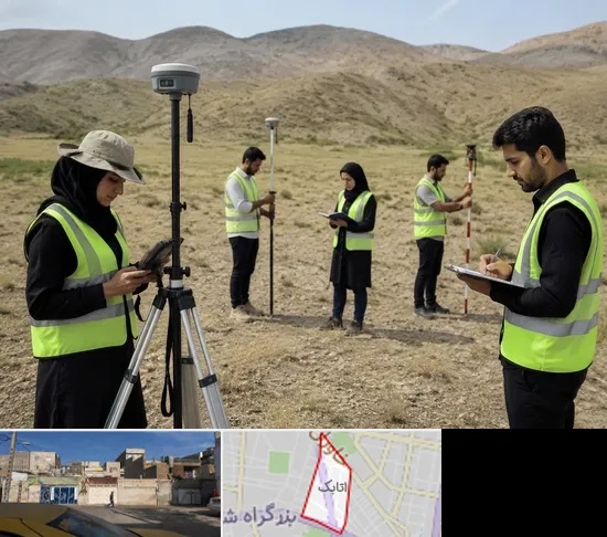 آموزش جامع نقشه برداری زمینی GPS در اتابک