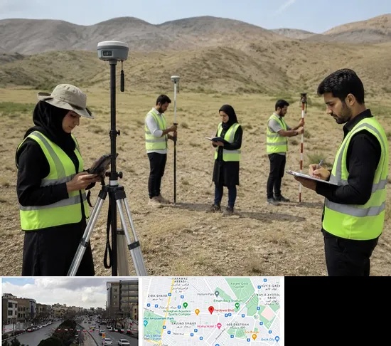 آموزش جامع نقشه برداری زمینی GPS در بلوار فردوسی مشهد