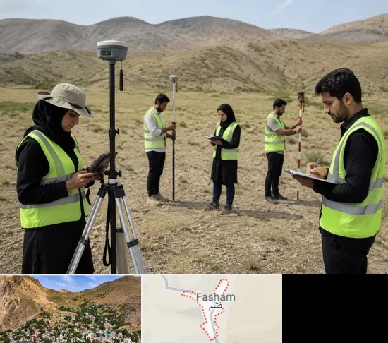 آموزش جامع نقشه برداری زمینی GPS در فشم