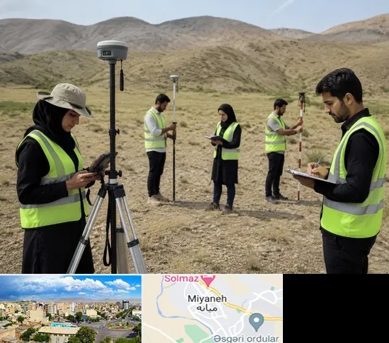 آموزش جامع نقشه برداری زمینی GPS در میانه