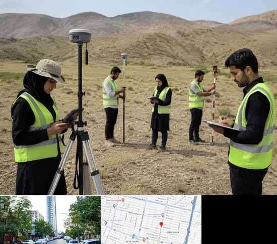 آموزش جامع نقشه برداری زمینی GPS در امامت مشهد