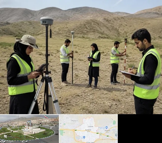 آموزش جامع نقشه برداری زمینی GPS در بومهن