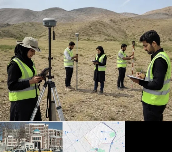 آموزش جامع نقشه برداری زمینی GPS در طلاب مشهد