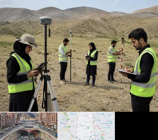 آموزش جامع نقشه برداری زمینی GPS در منطقه 10 تهران