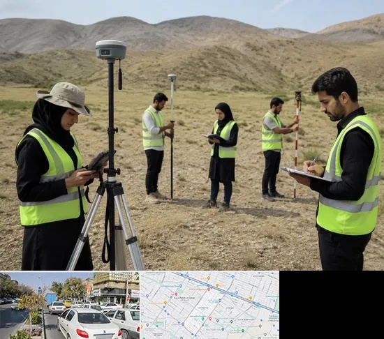 آموزش جامع نقشه برداری زمینی GPS در مفتح مشهد