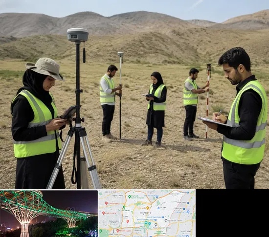 آموزش جامع نقشه برداری زمینی GPS در منطقه 3 تهران