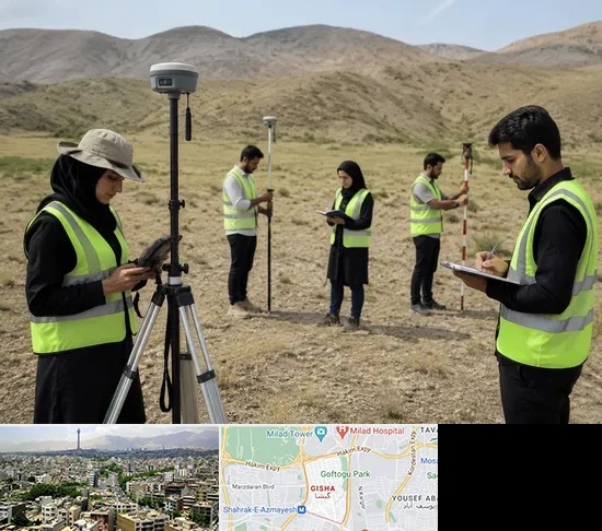 آموزش جامع نقشه برداری زمینی GPS در گیشا