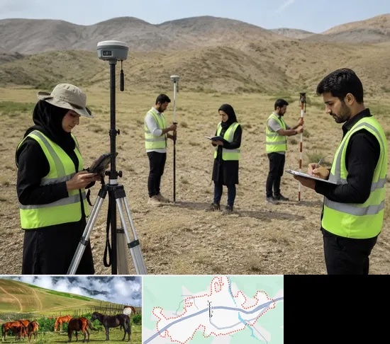 آموزش جامع نقشه برداری زمینی GPS در تالش