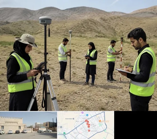 آموزش جامع نقشه برداری زمینی GPS در نواب اسلامشهر