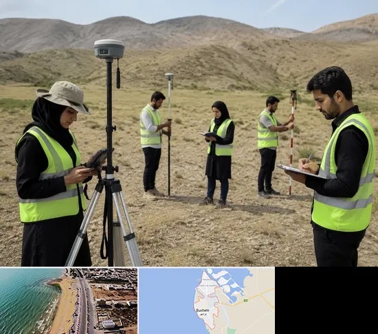 آموزش جامع نقشه برداری زمینی GPS در بوشهر