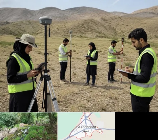 آموزش جامع نقشه برداری زمینی GPS در آزادشهر