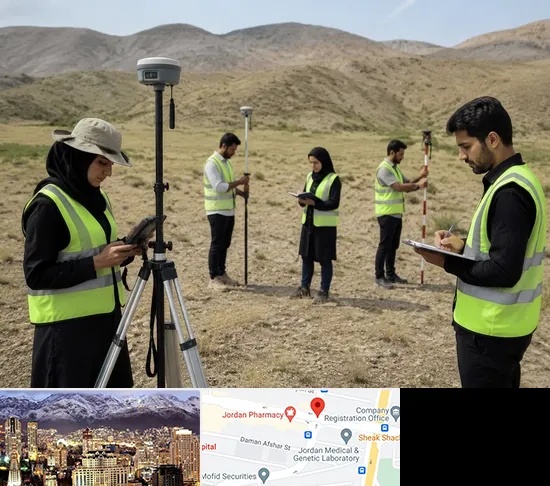 آموزش جامع نقشه برداری زمینی GPS در جردن